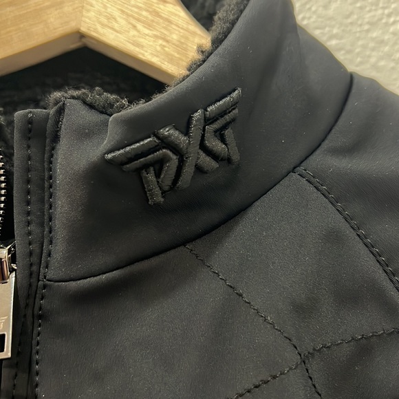 NWT black Reversible PXG Bomber jacket size small - Picture 4 of 9